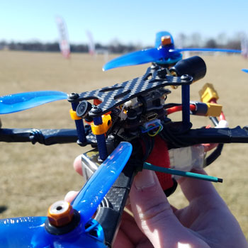 First FPV Quadcopter